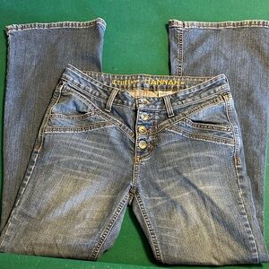 Cruel Girl Women's Classic Blue Boot Cut Jeans